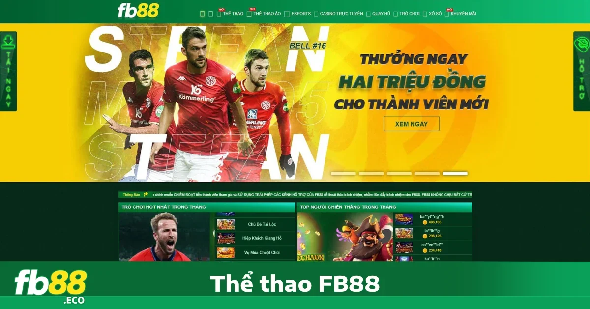 Fb88 27 Thể Thao Fb88 – Cược Đỉnh Cao Với Tỷ Lệ Hấp Dẫn