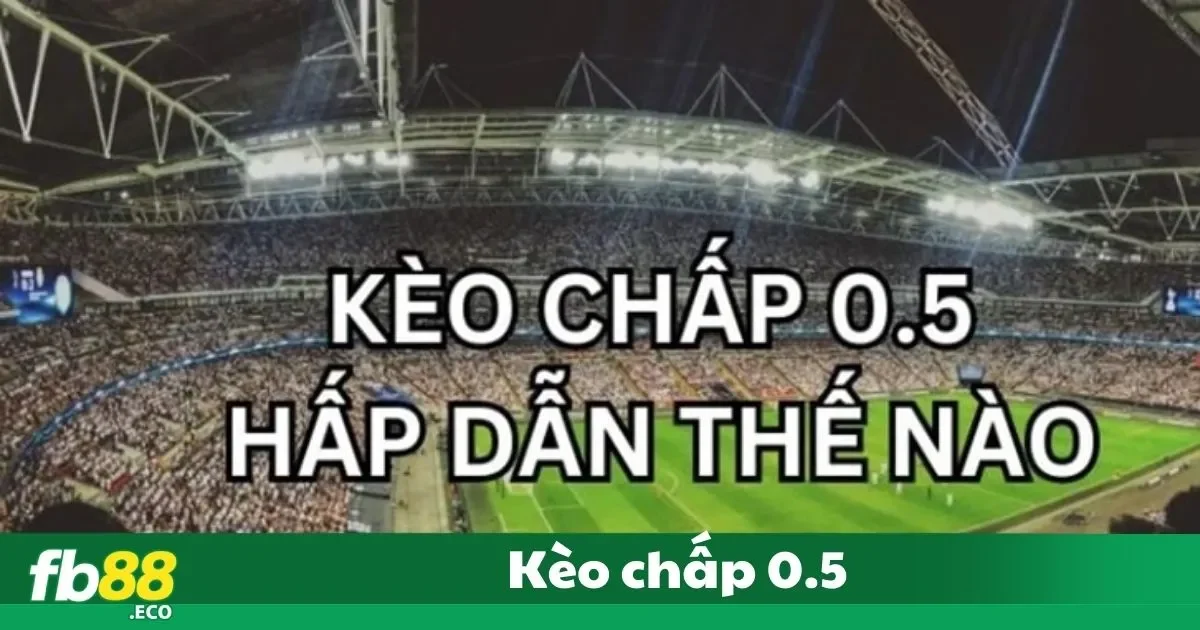Kèo Chấp 0.5 Là Gì? Bí Quyết Đặt Cược Tại Fb88 2 Định Nghĩa Kèo Chấp 0.5: Các Quy Tắc Cơ Bản
